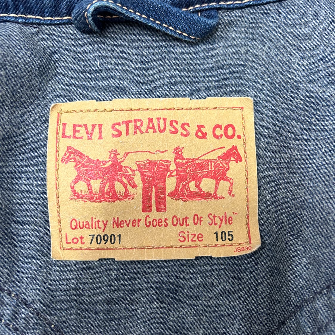 [95-100] 리바이스 타입원 데님자켓 상품이미지3