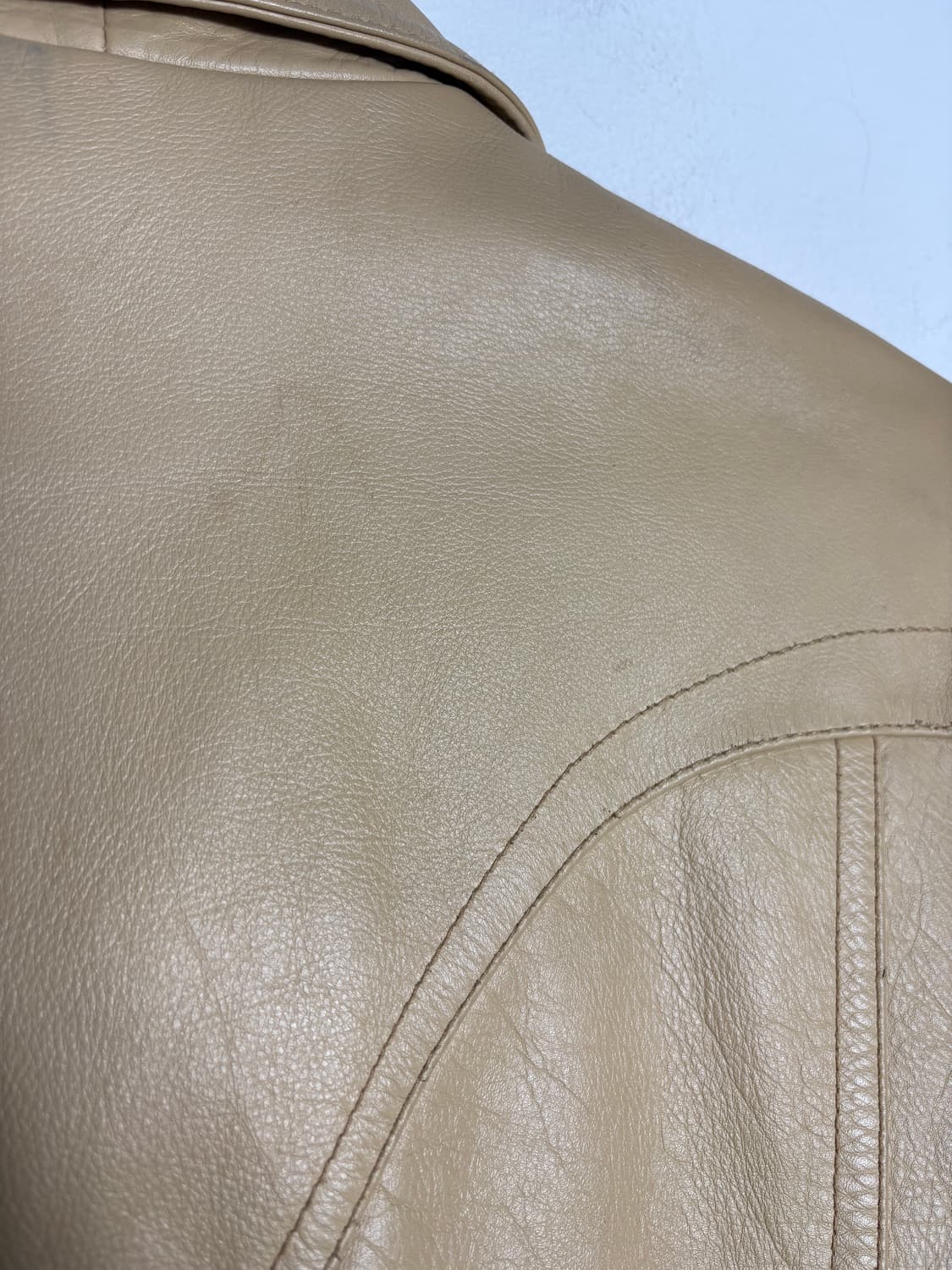 버카루 진 웨스턴 무드 가죽 자켓  상품이미지10