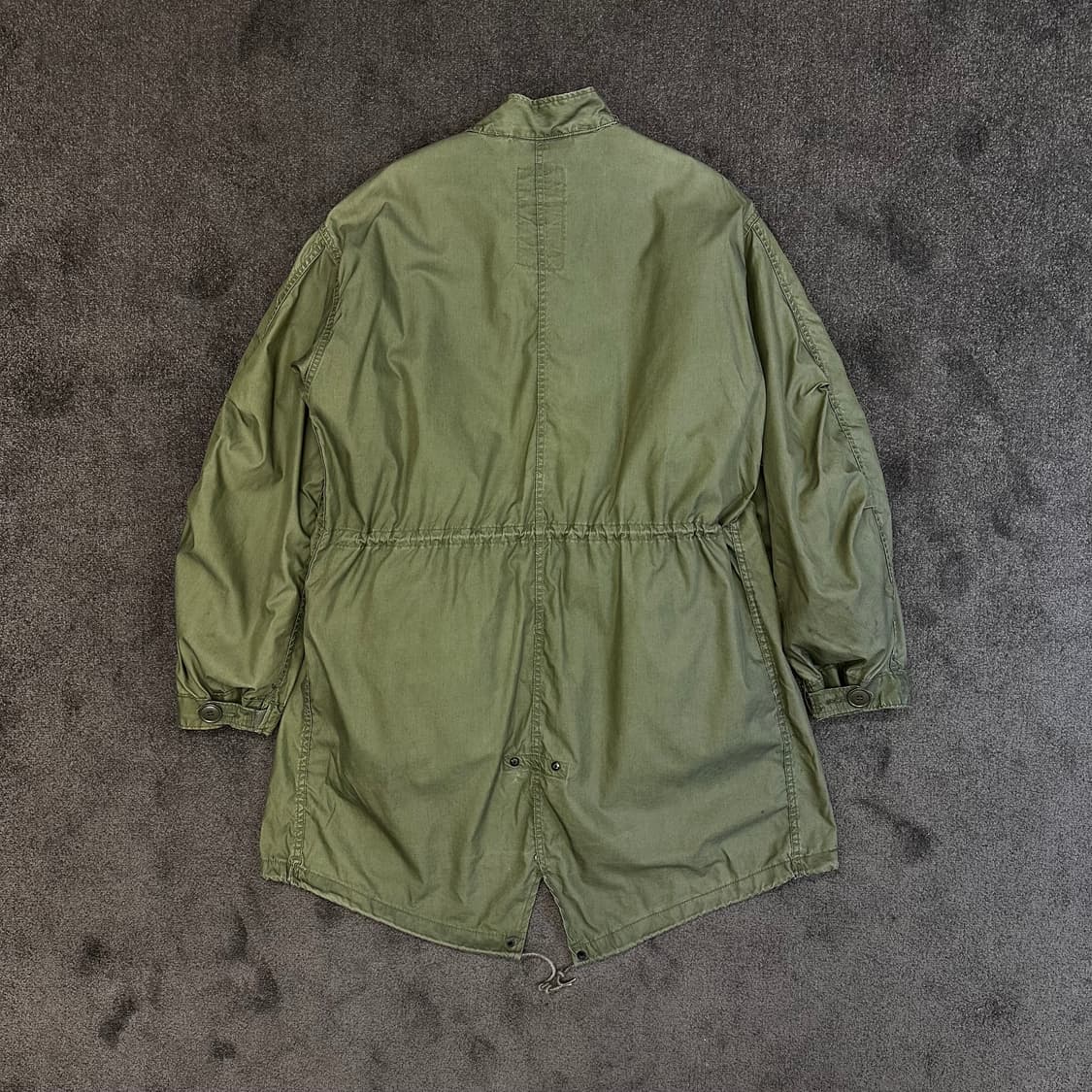 80s 미군 M65 오리지널 피쉬테일 파카 S 상품이미지3