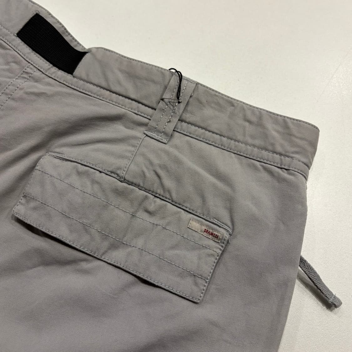 [34] 올드 그라미치 빈티지 벨트 그레이 코튼 팬츠 B945 상품이미지3
