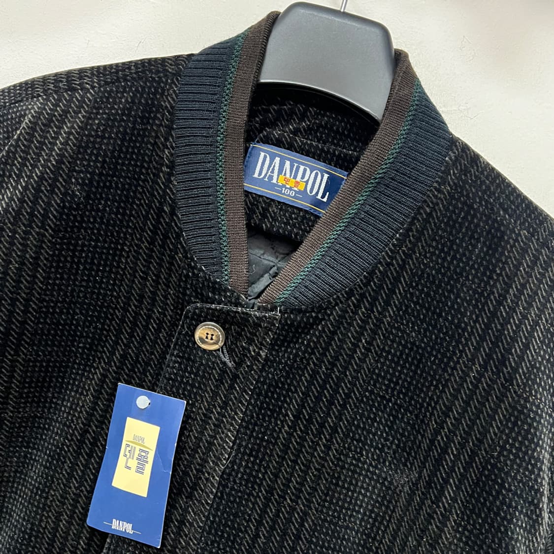 90s 덴폴 데드스탁 빈티지 블루종 자켓 100 상품이미지3