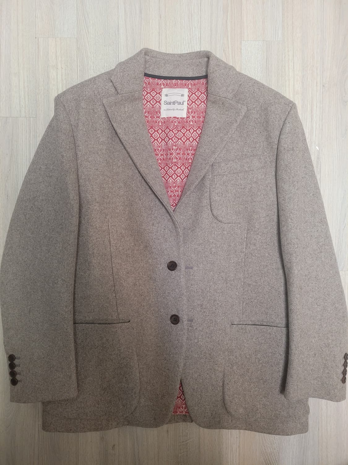 세인트폴 울 블레이저 자켓 상품이미지1