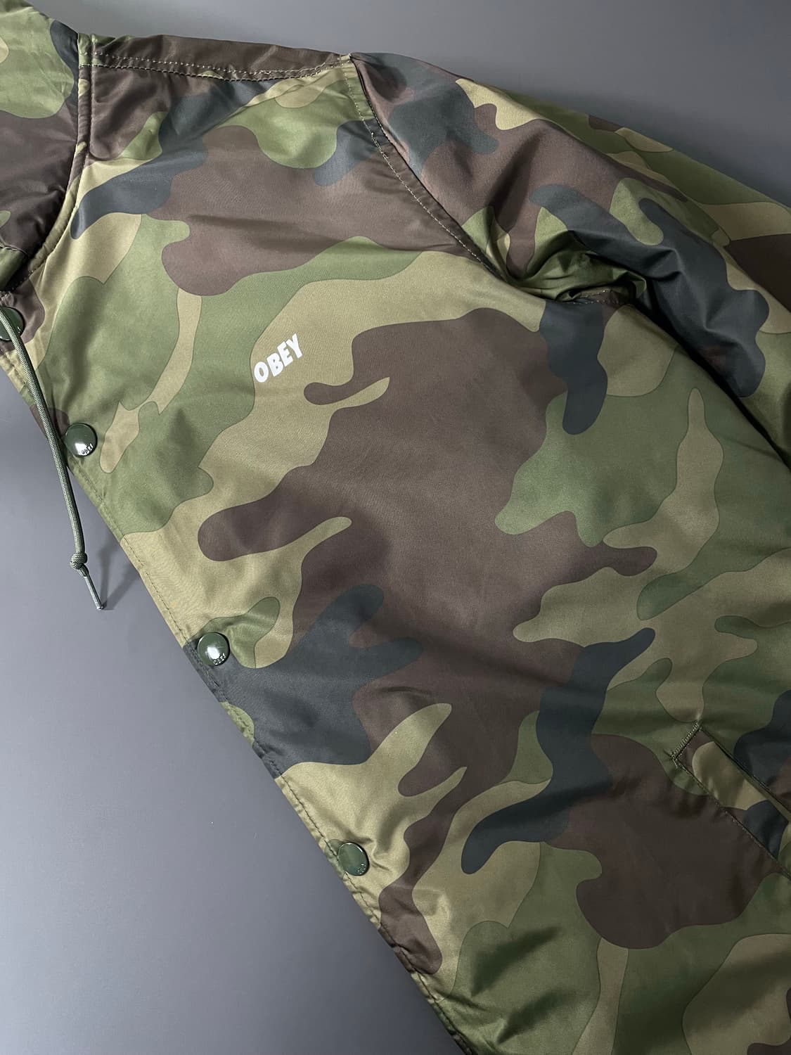 [M] OBEY 오베이 카모플라쥬 후드 자켓 상품이미지6