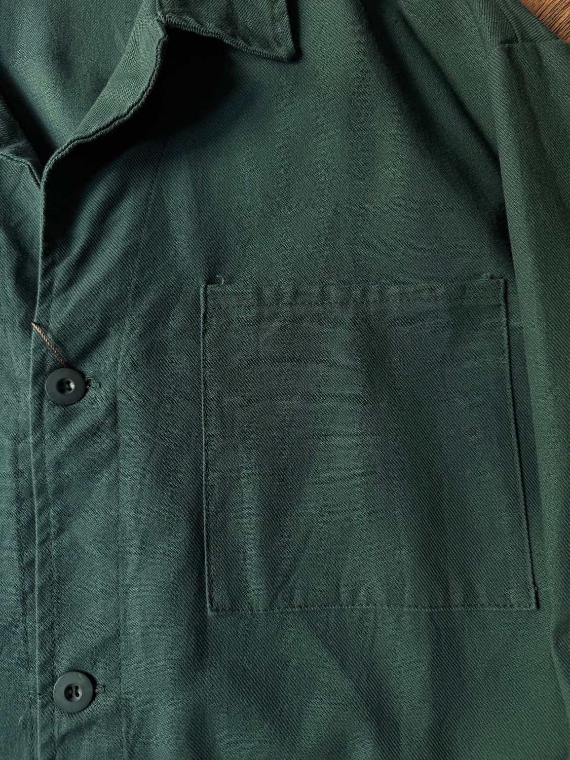 [2XL]유로 빈티지 그린 프렌치 워크자켓 상품이미지3