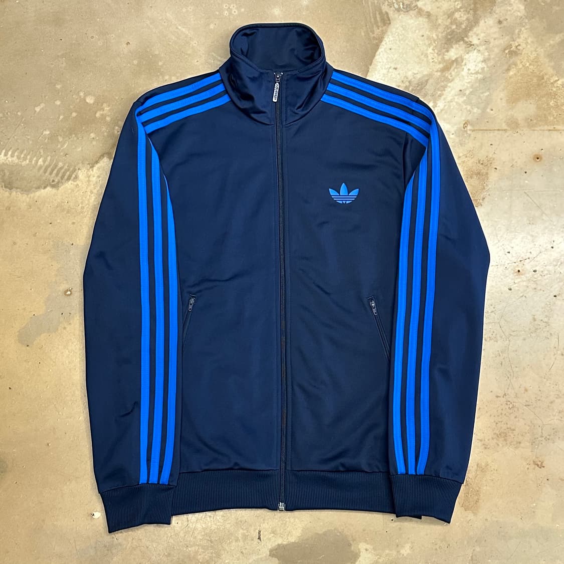 S 아디다스 파이어버드 그래픽 네이비 트랙탑 상품이미지3