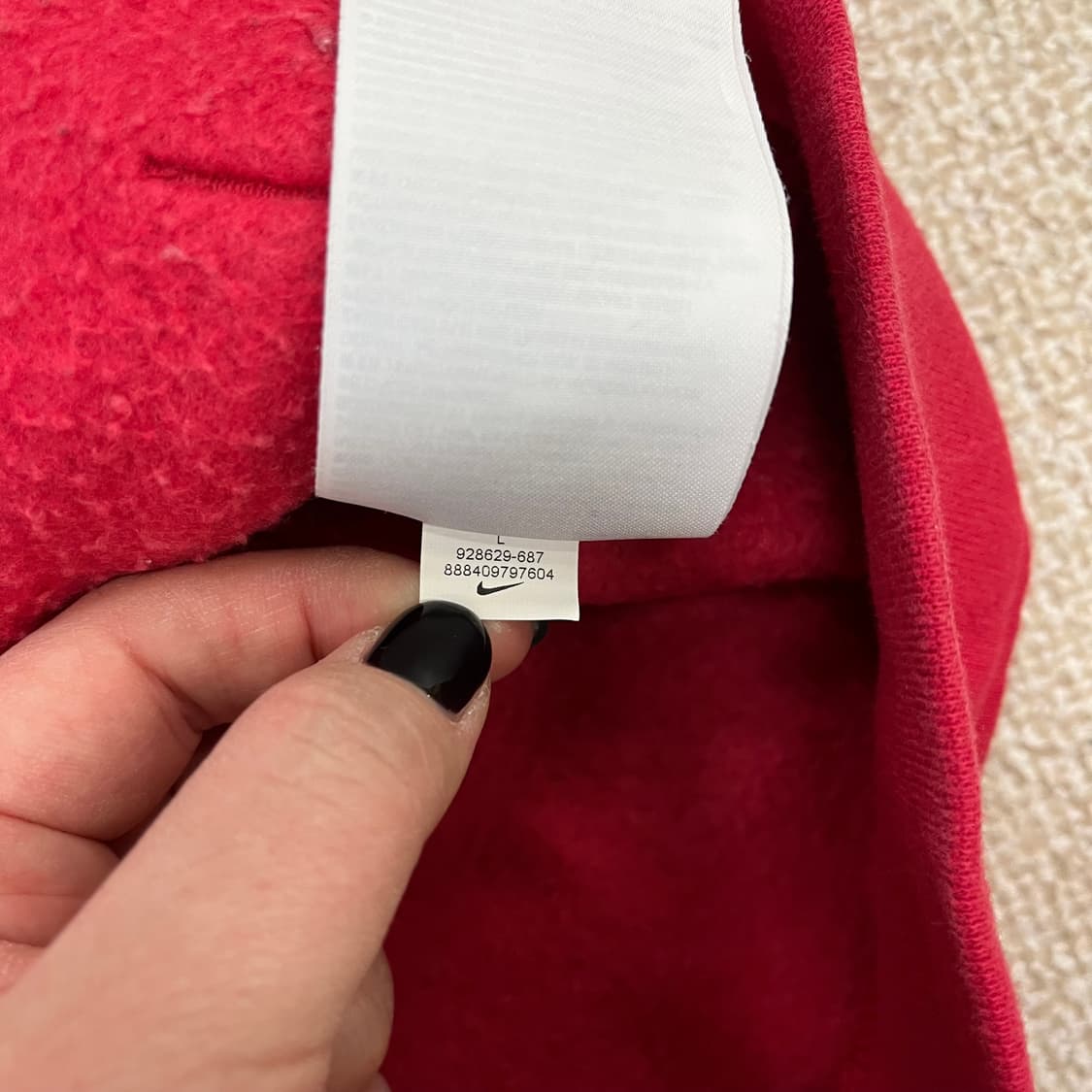 L 나이키 에어 풀집 후드 집업 자켓 0129M2 상품이미지4