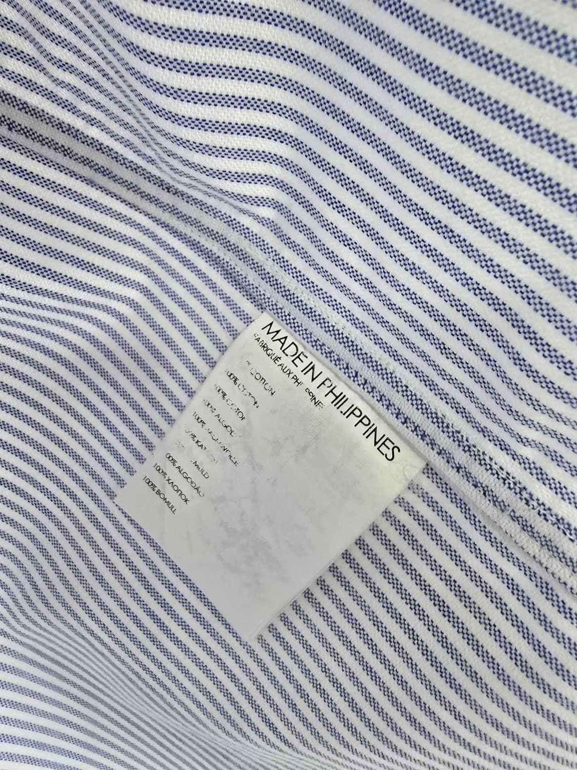 클럽모나코 스트라이프 긴팔 셔츠 (1369) 상품이미지4