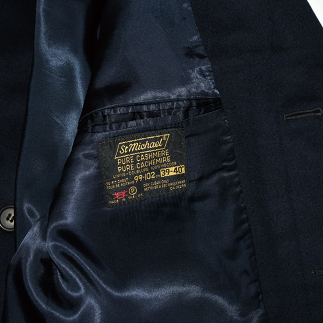 St Michael  캐시미어오버코트 상품이미지7
