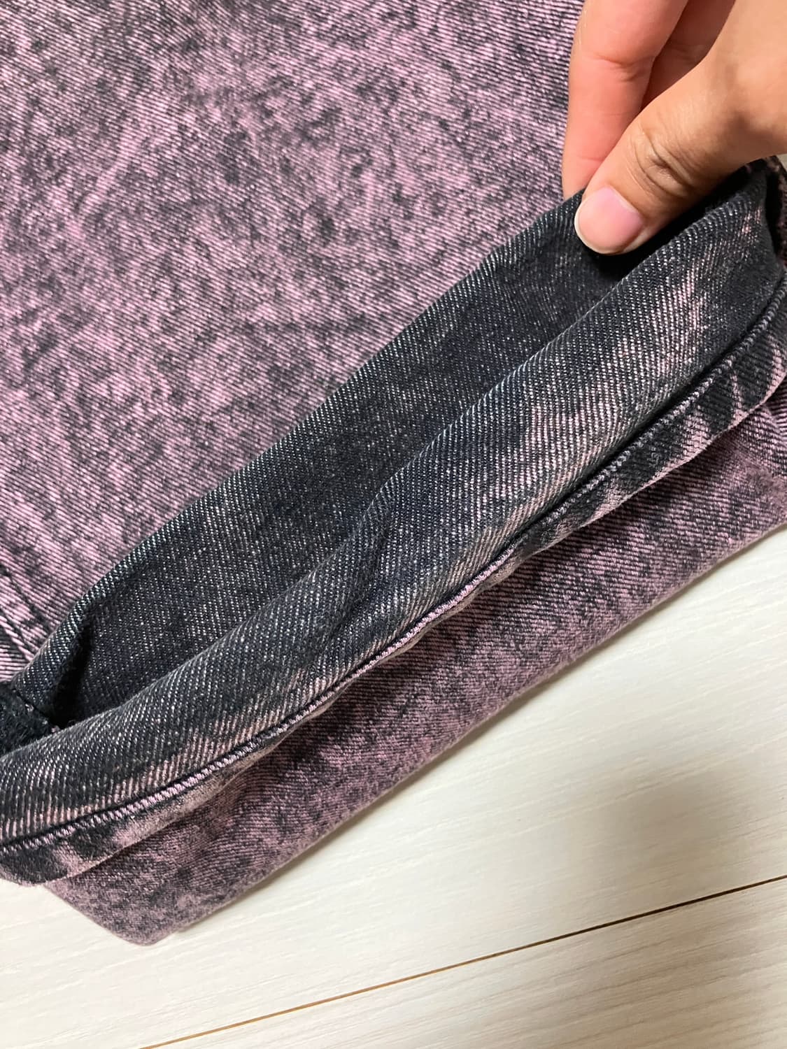 23FW LABROS purple jean 상품이미지4