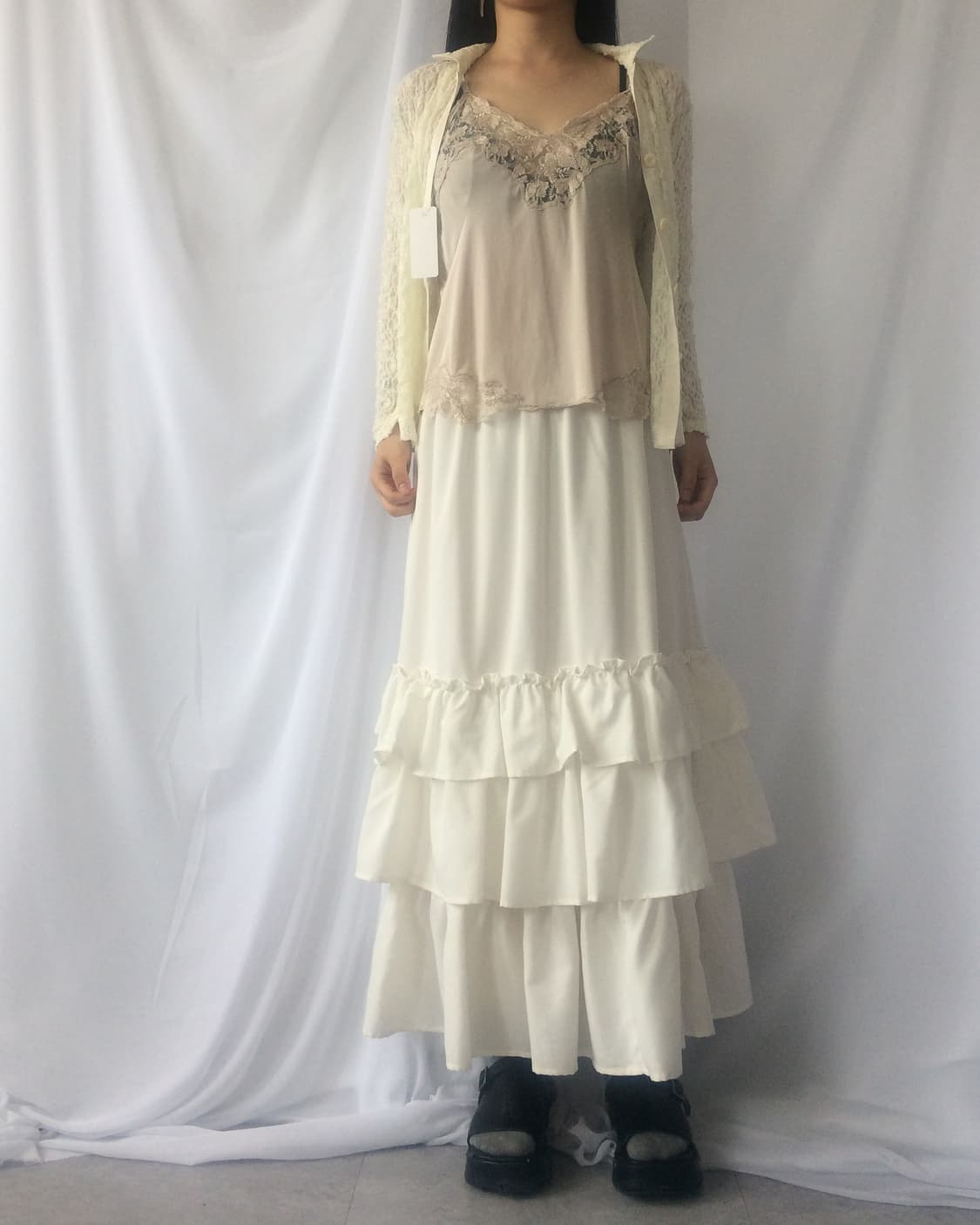 Lace point sleeveless 상품이미지5