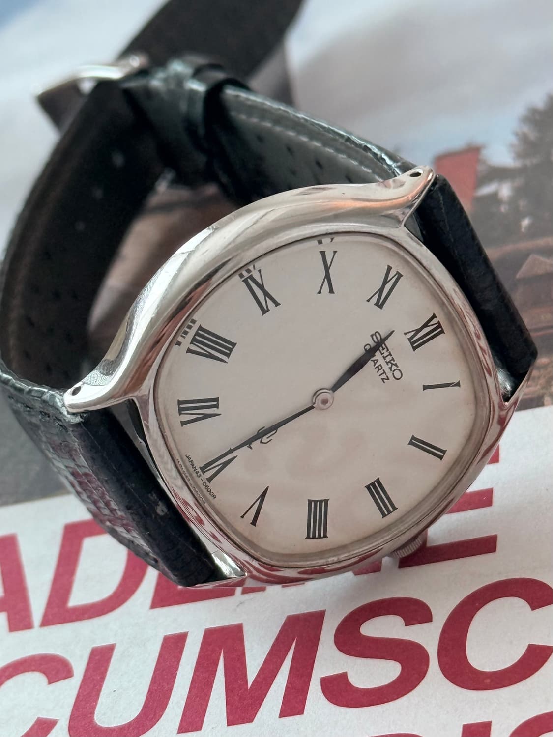 Seiko 세이코 Roman index  White Diel 상품이미지4