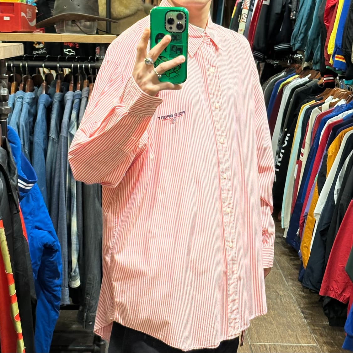 [HI] 폴로 랄프로렌 셔츠 핑크 상품이미지4