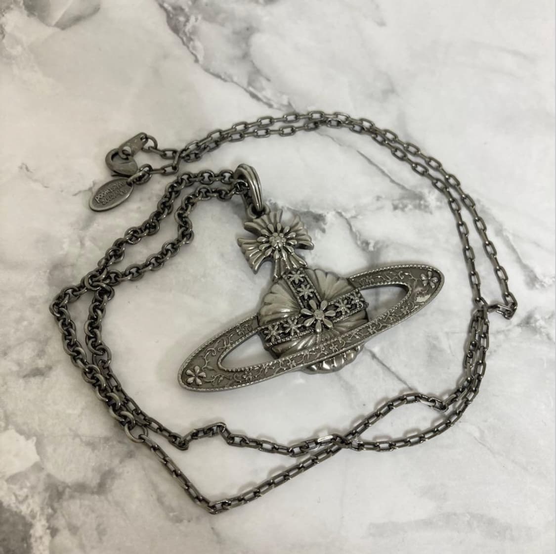 비비안웨스트우드 아카이브 황동 엔틱 orb 팬던트 목걸이 상품이미지1