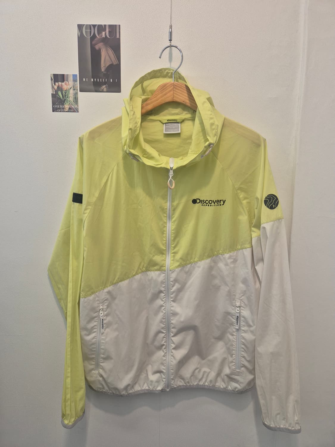 디스커버리 바람막이  100
사이즈  상품이미지1