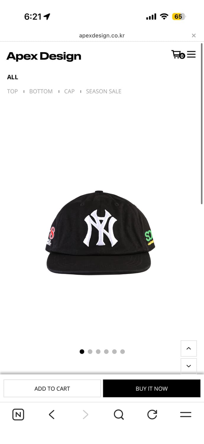 apex design 캡모자 상품이미지2