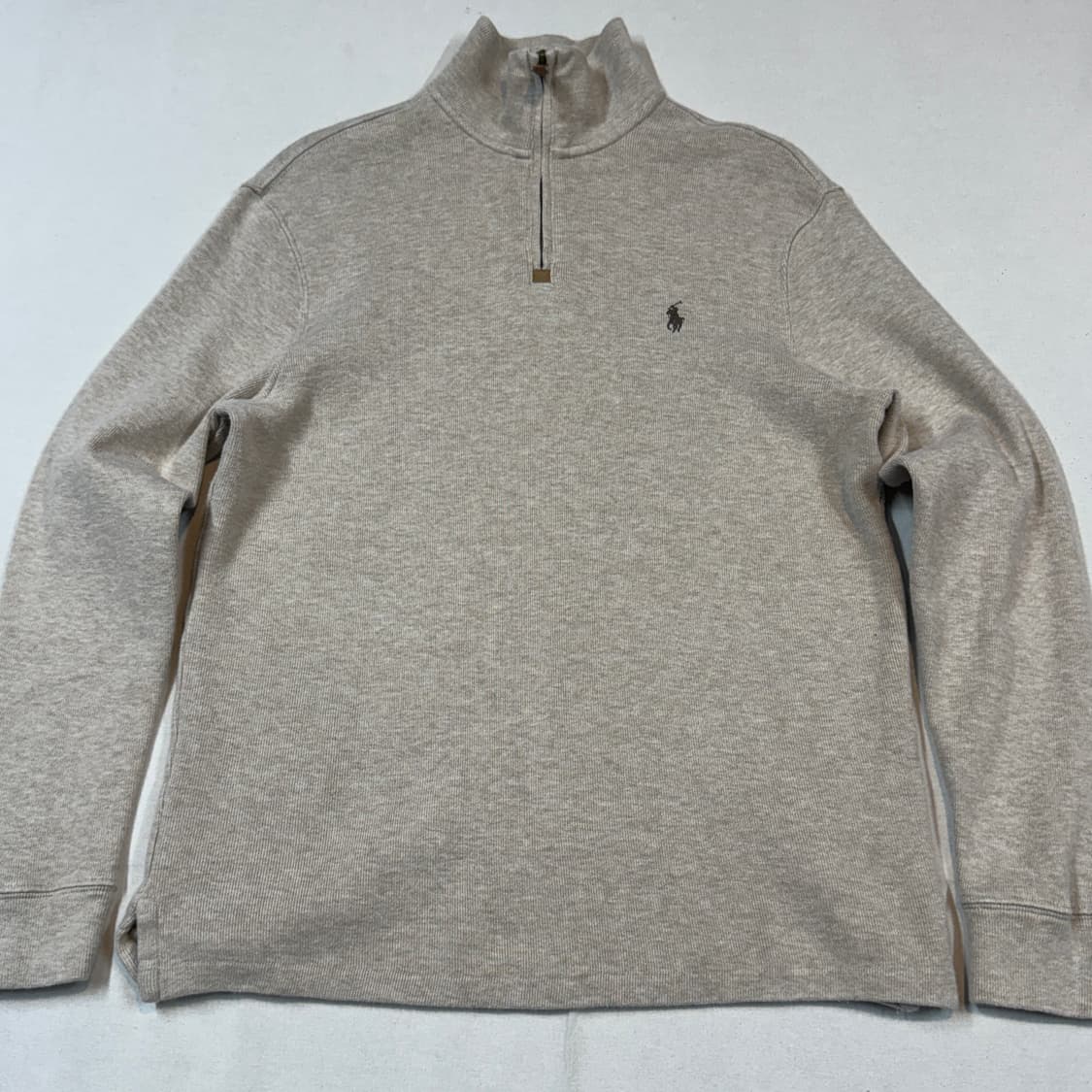 S) 폴로 랄프로렌 반집업 풀오버 코튼 니트 상품이미지2
