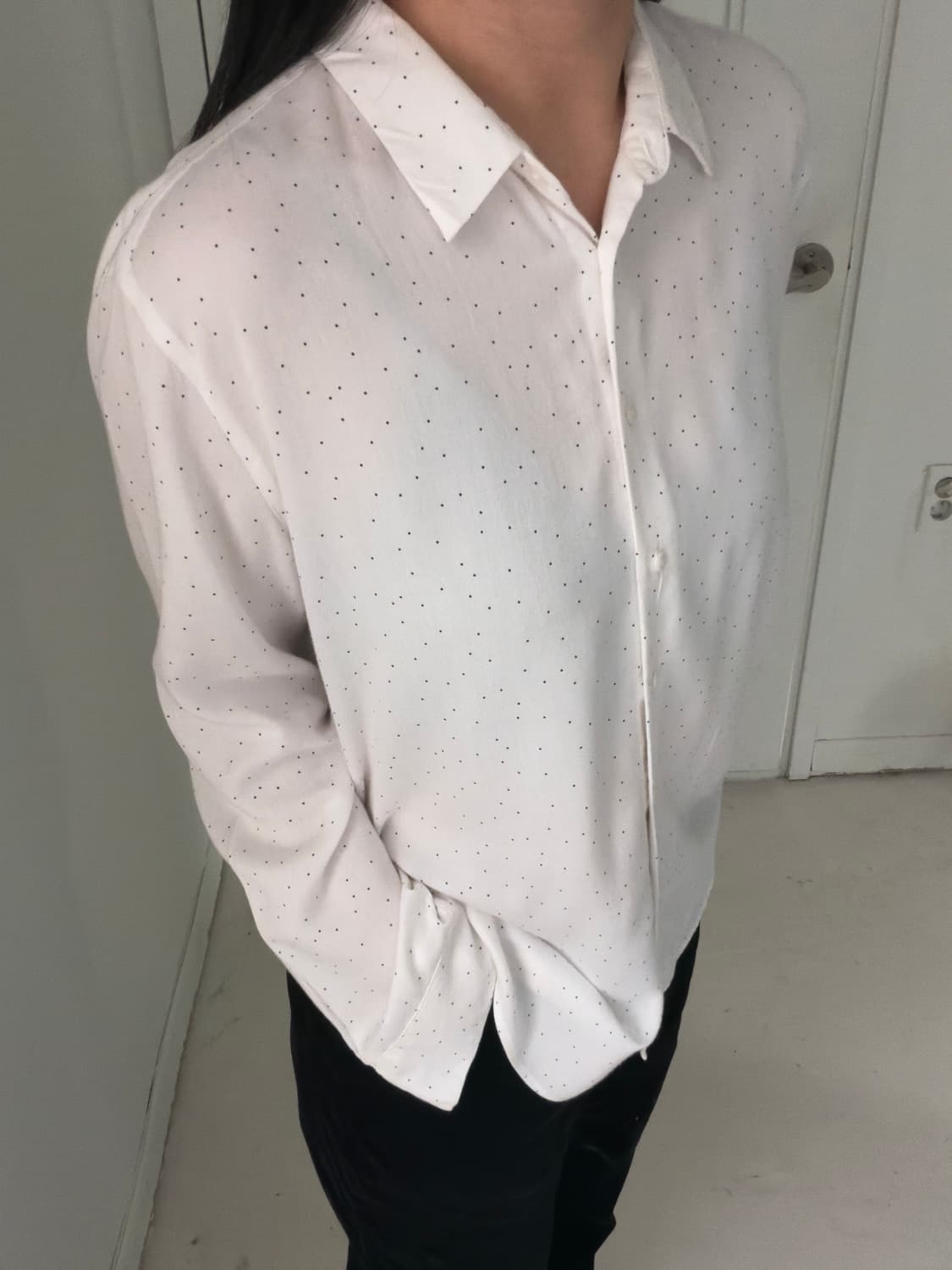 일본빈티지 잔도트 실크 셔츠 블라우스 상품이미지3