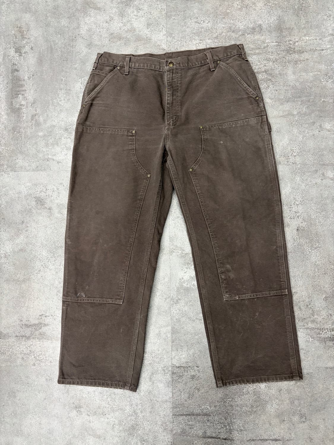 20s 칼하트 dkb 브라운 더블니 워크 팬츠 상품이미지1