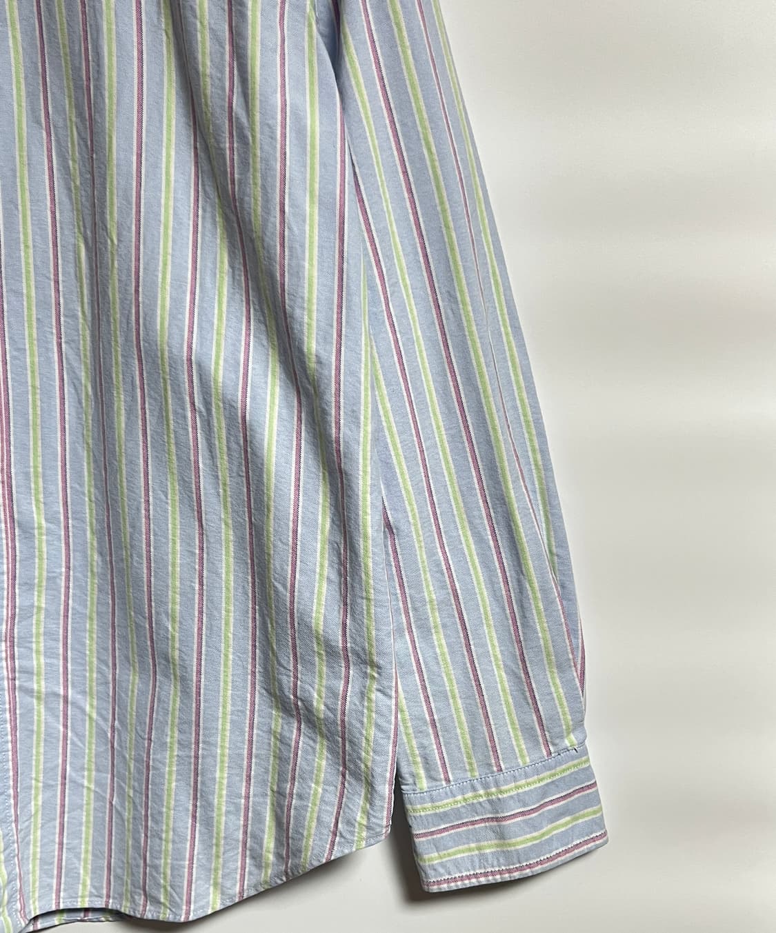 공용 폴로랄프로렌 블루포니 스트라이프 셔츠 남방 XL  상품이미지2