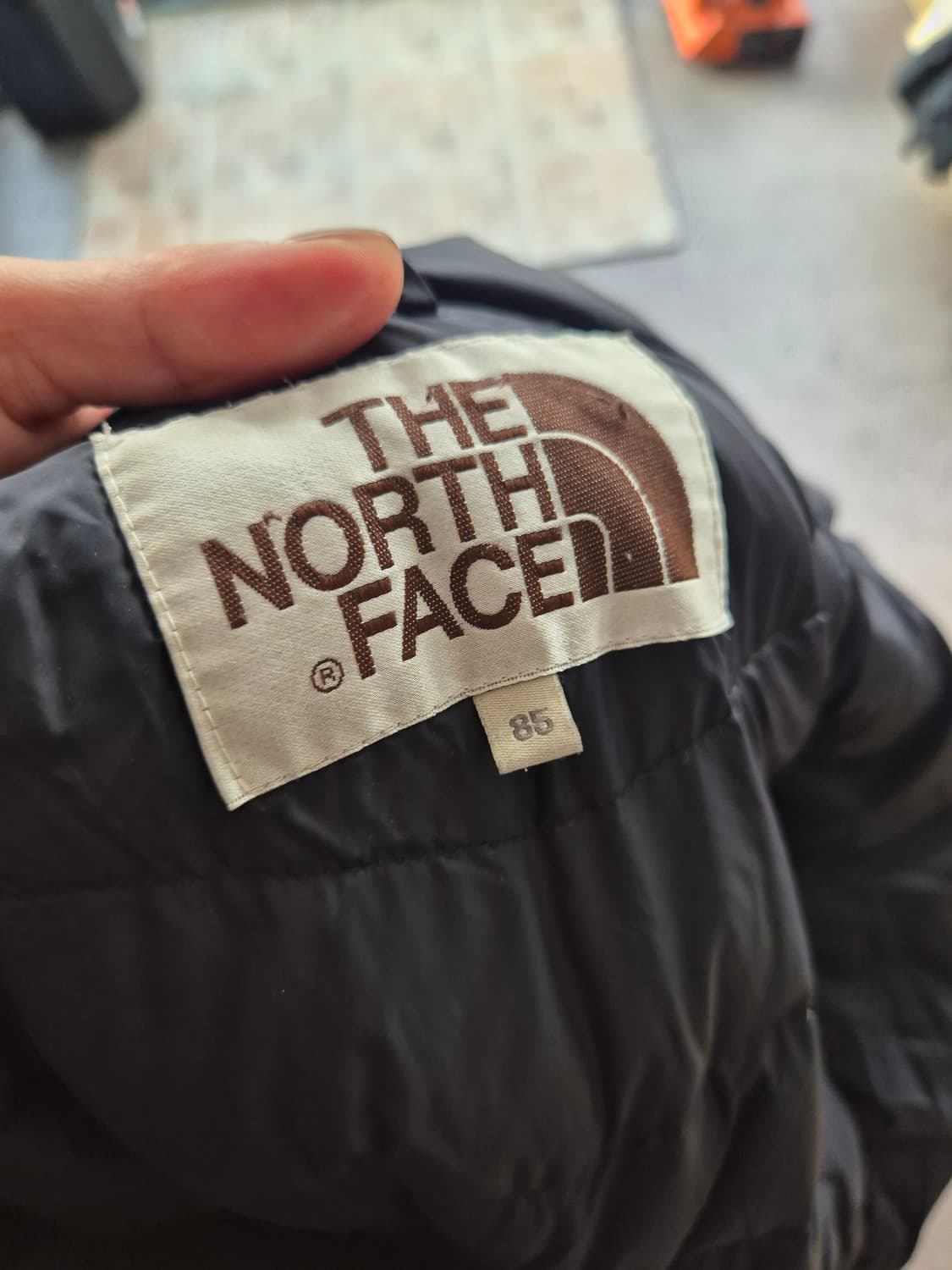 더노스페이스 그린 후드 롱 패딩 점퍼 상품이미지2