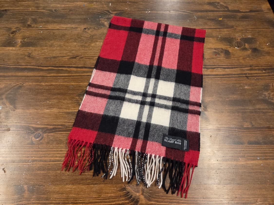 더 로얄 마일 스카브 바 캐시미어 머플러 상품이미지1