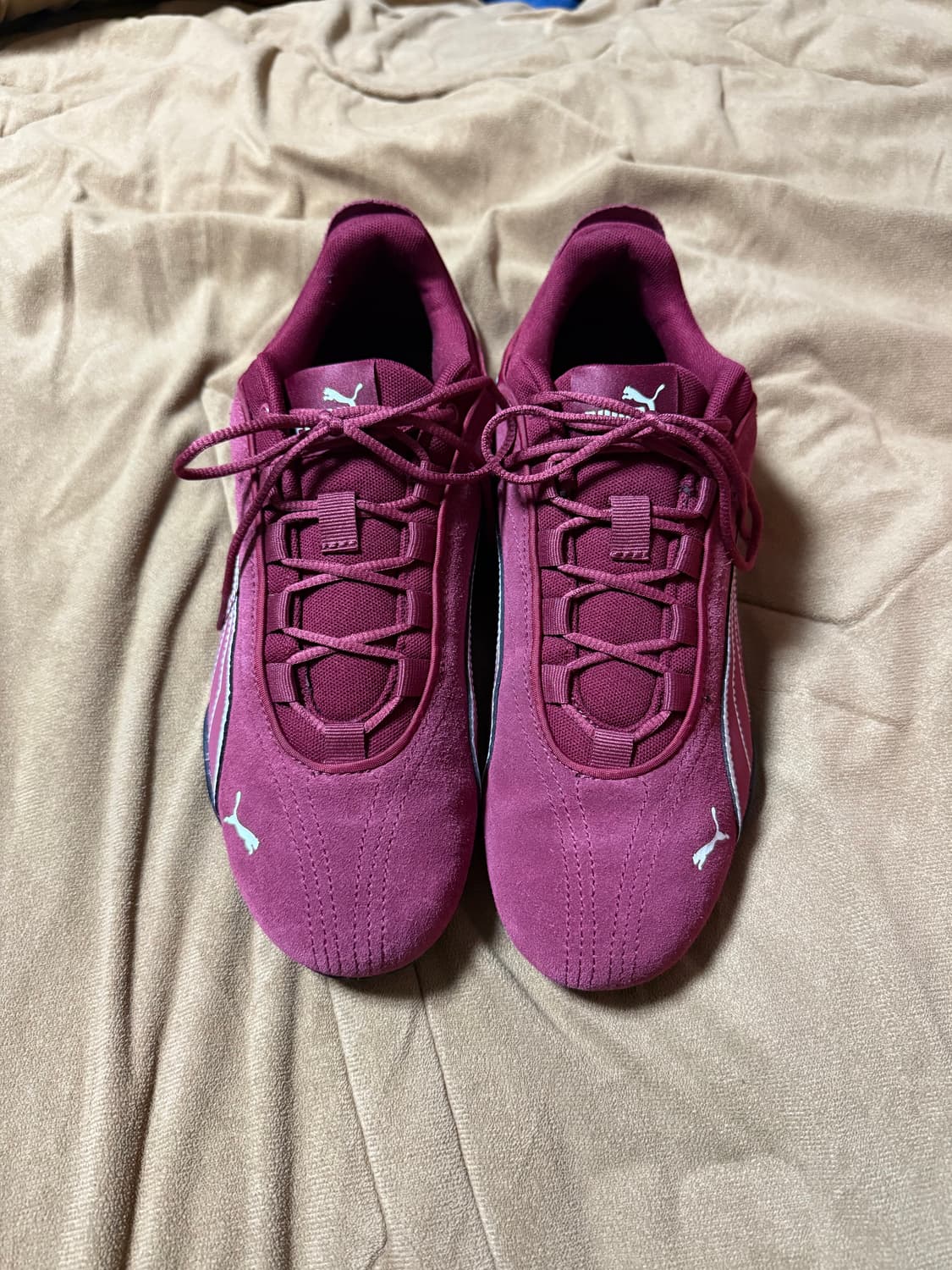 [275] 푸마 캐치 솔레일 버건디색 팝니다 상품이미지4