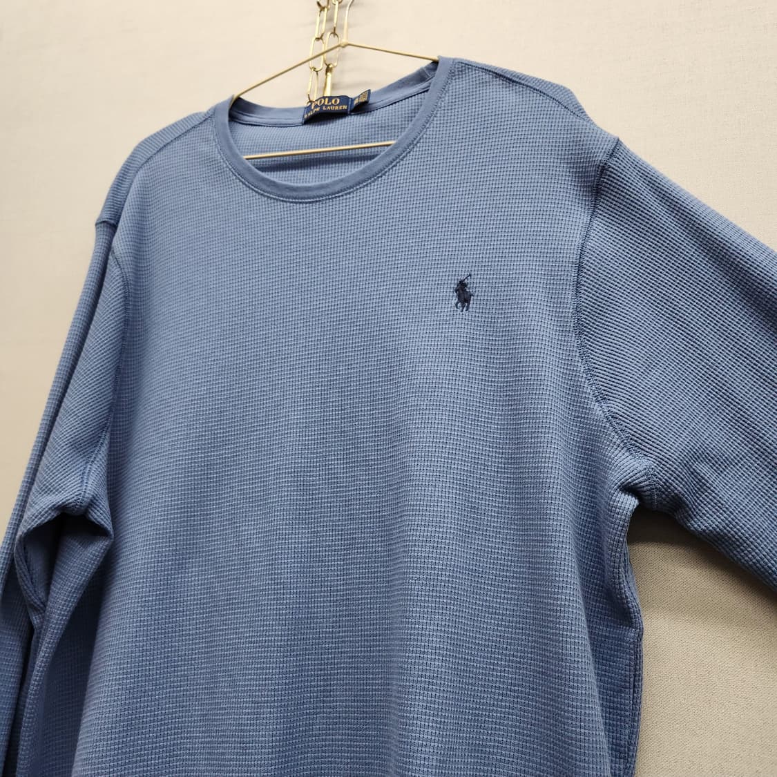 폴로랄프로렌 로고자수 와플 긴팔 롱슬리브 XXL(2XL) 상품이미지3