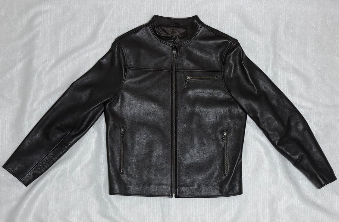 [배송비 포함] 바이커가죽 소가죽자켓 레더자켓 빈티지가죽 상품이미지1
