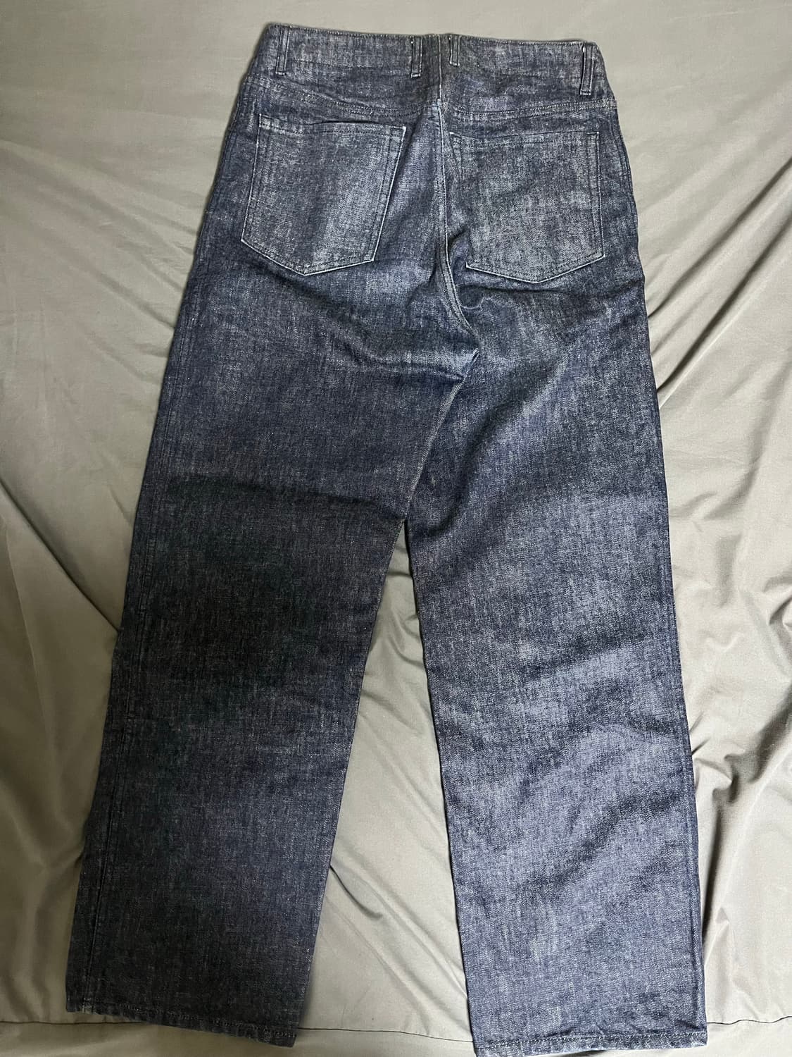 3) 포터리 원워시드 와이드 데님 상품이미지4