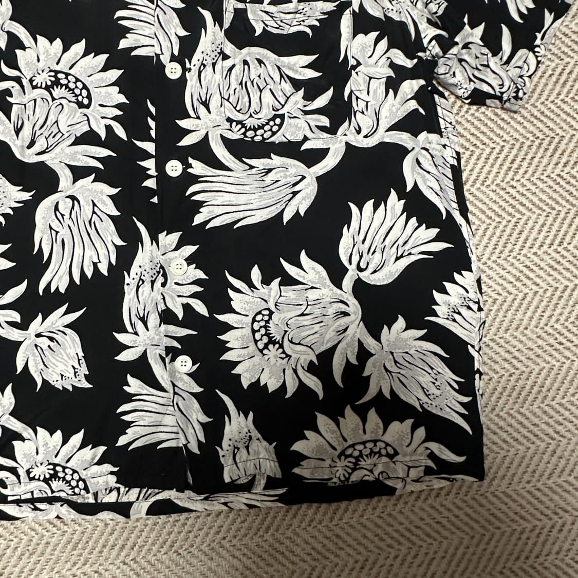N. HOOLYWOOD japan made rayon shirt 상품이미지4