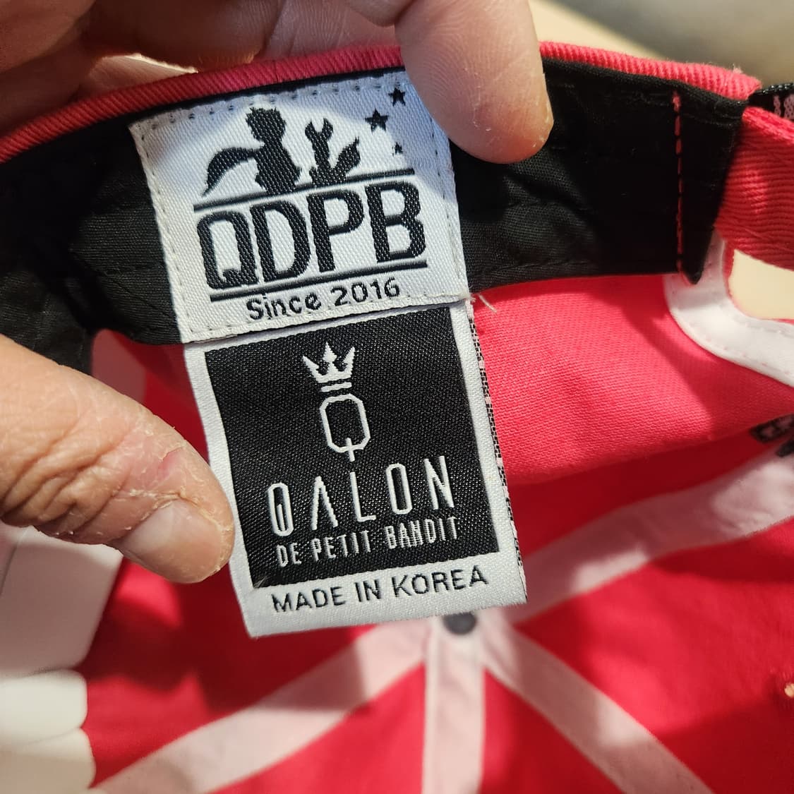 ODPB 오디피비 핑크 볼캡 | 스트릿 무드 포인트 캡 상품이미지6