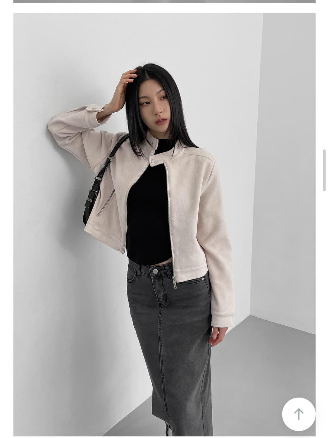 블랙업 월너트 스웨이드 자켓 상품이미지1