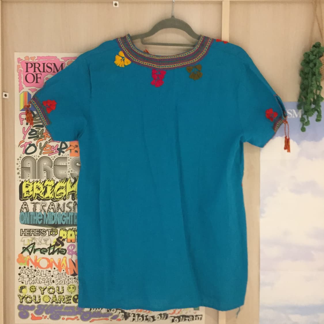 하구미 멕시코 자수 블라우스 상품이미지2