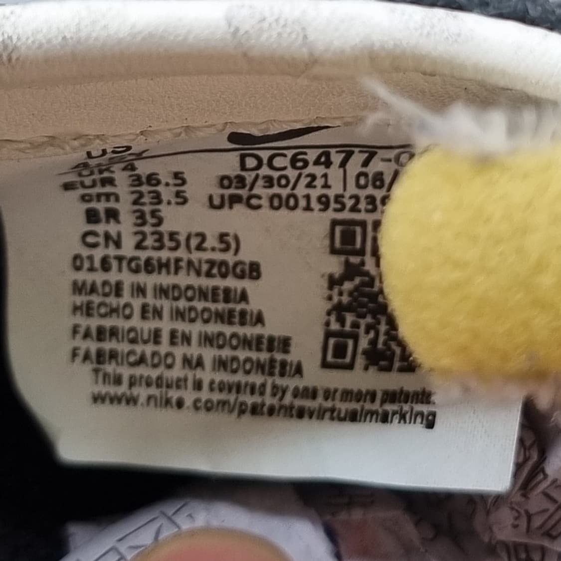 나이키 와플트레이너2 아동운동화230 상품이미지6