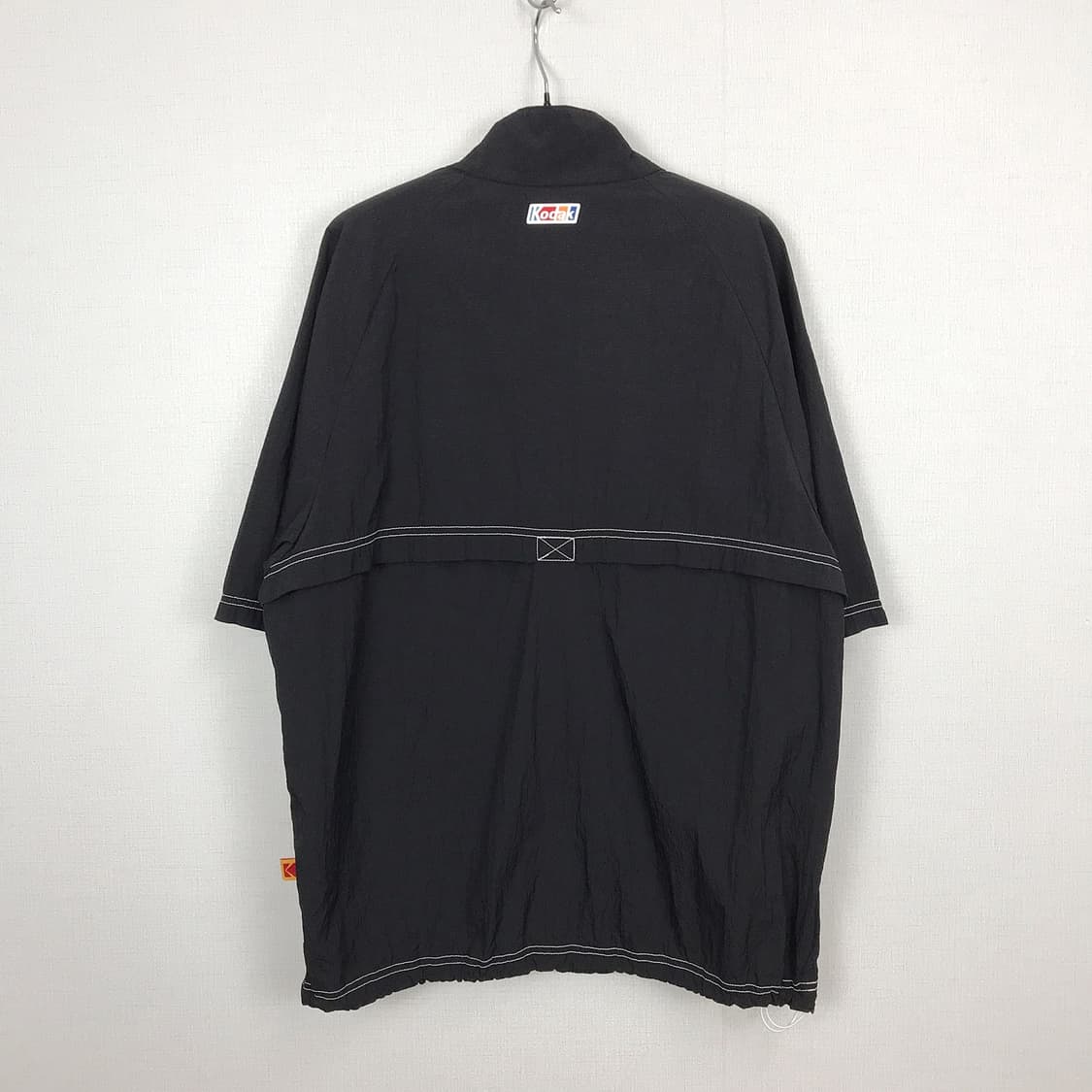 코닥 KODAK 오버핏 스티치 우븐 아노락 반팔 남성M (95) 상품이미지4