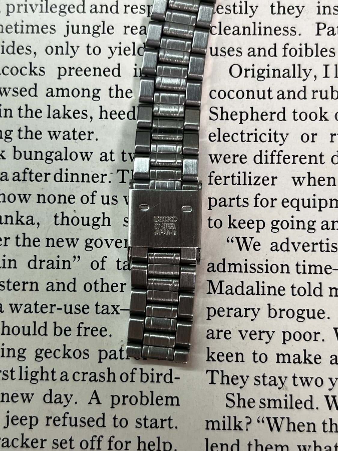  SEIKO 미니 스퀘어 레이디스 쿼츠 상품이미지5