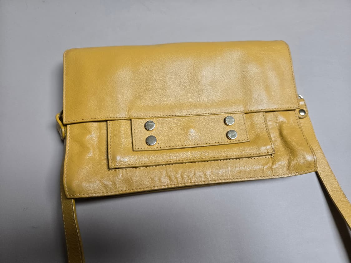 베라카미 파리스 - 옐로우 가죽 크로스백 [정품] 상품이미지1