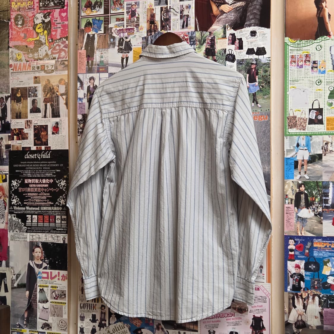 JPN 배드보이 스트라이프 셔츠 상품이미지4