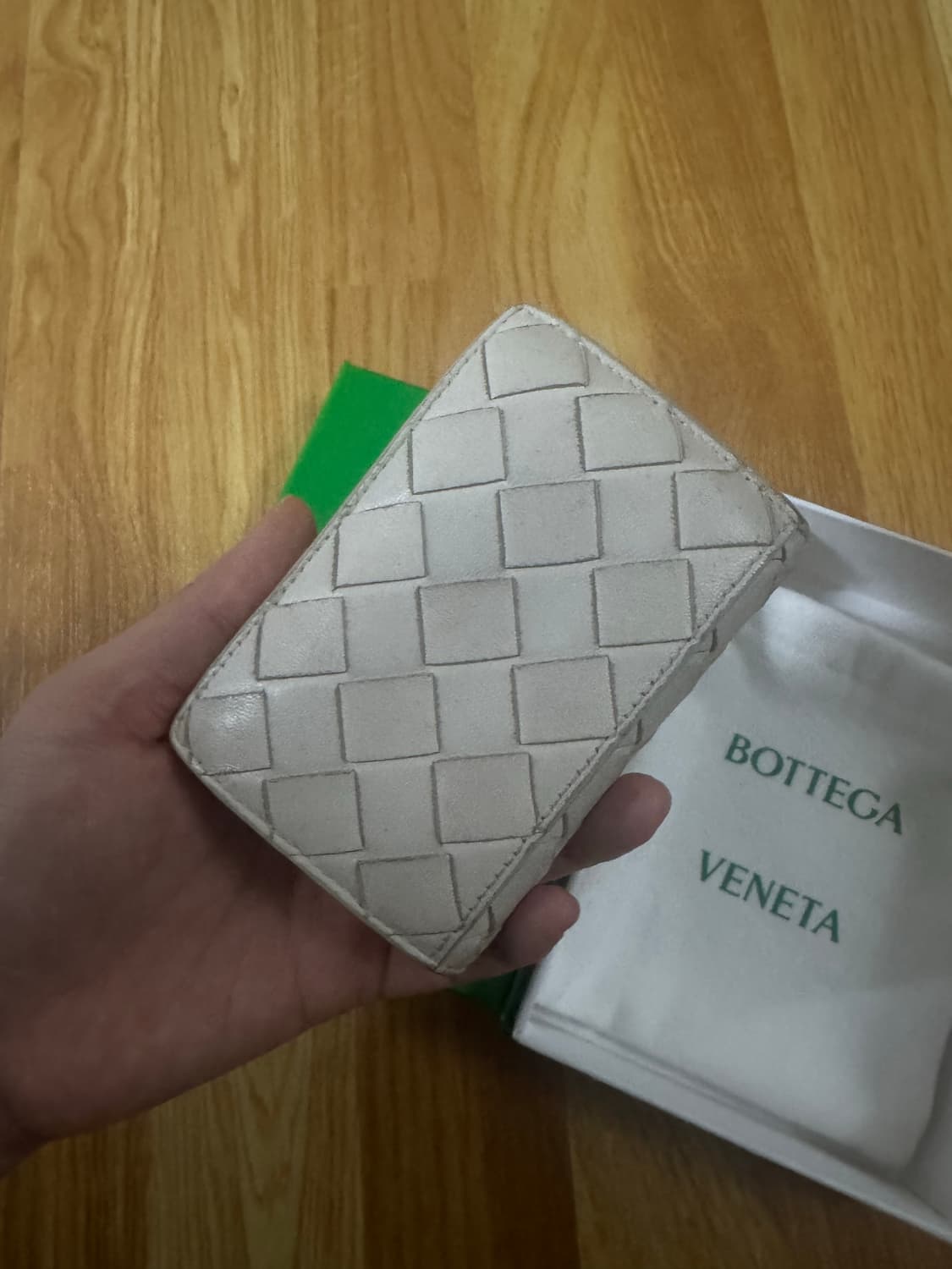 보테가베네타 카드 명함 지갑 상품이미지3