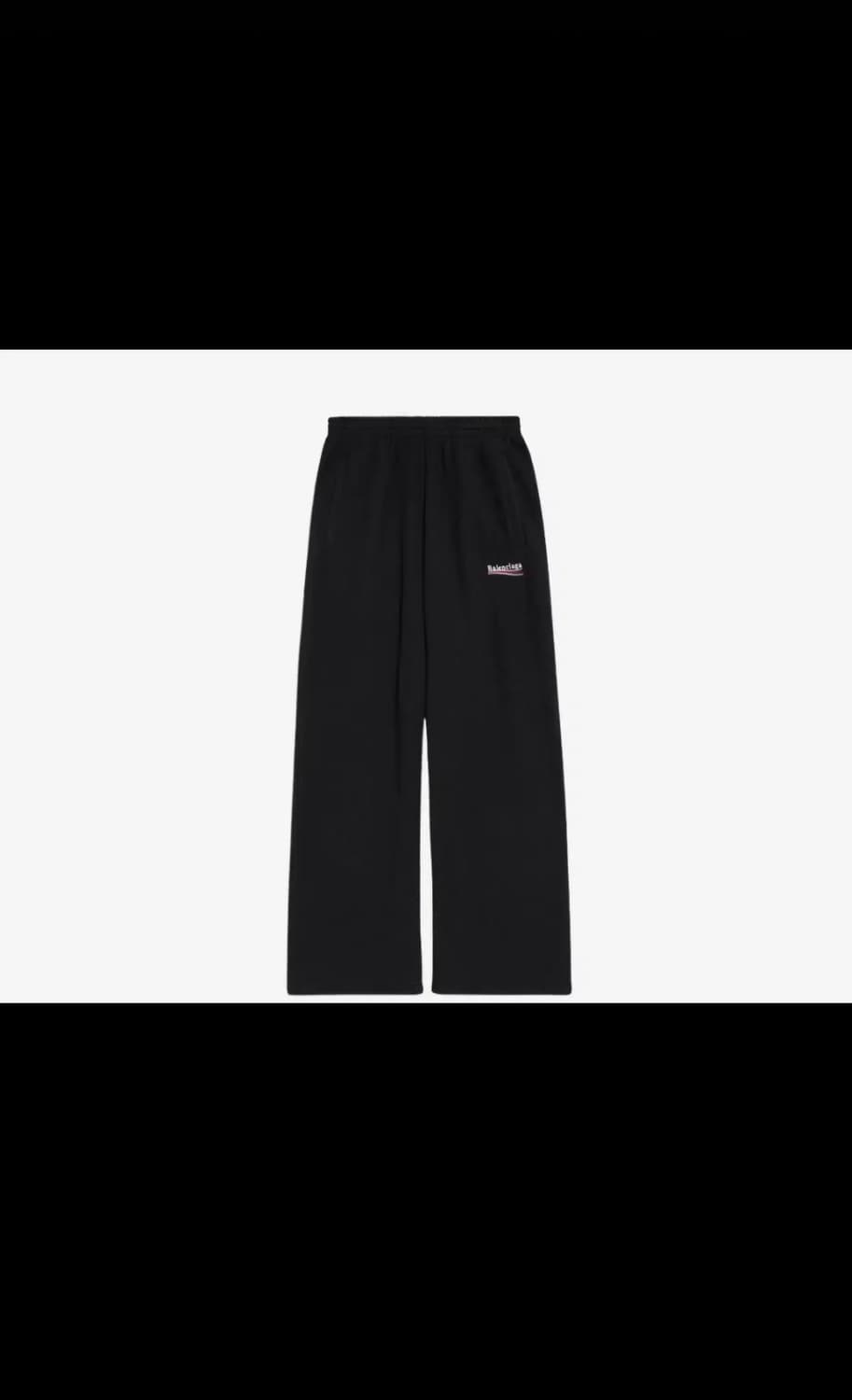 발렌시아가 폴리티컬 스웻팬츠 L사이즈 상품이미지1