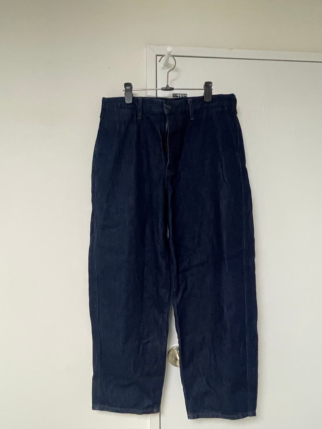 유니클로 와이드테이퍼드진 L 상품이미지2