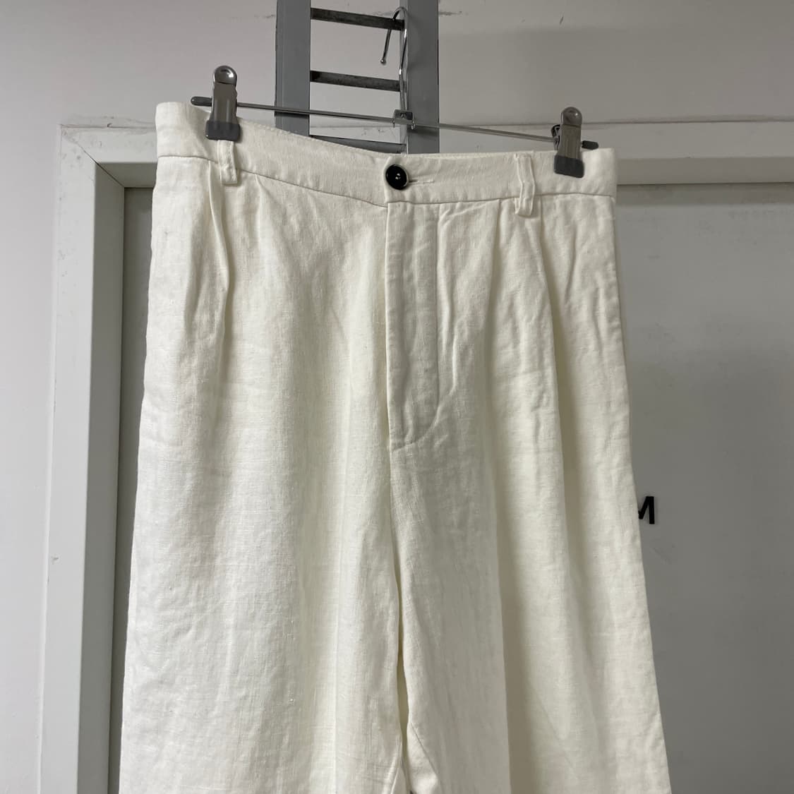 바레나 마 100% 화이트 팬츠 38(W) 상품이미지2