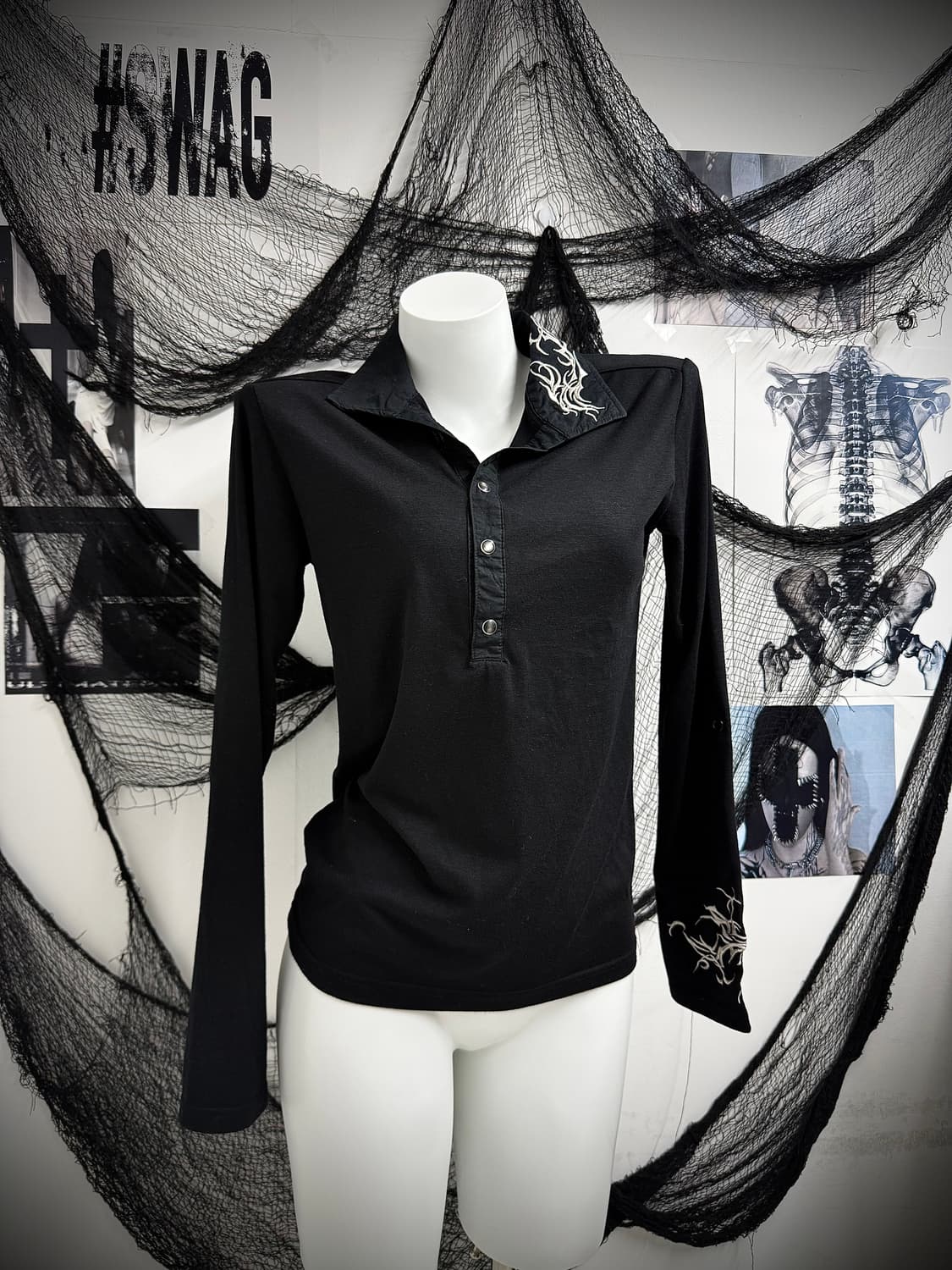 TORNADO MART embriodery longsleeve 상품이미지1