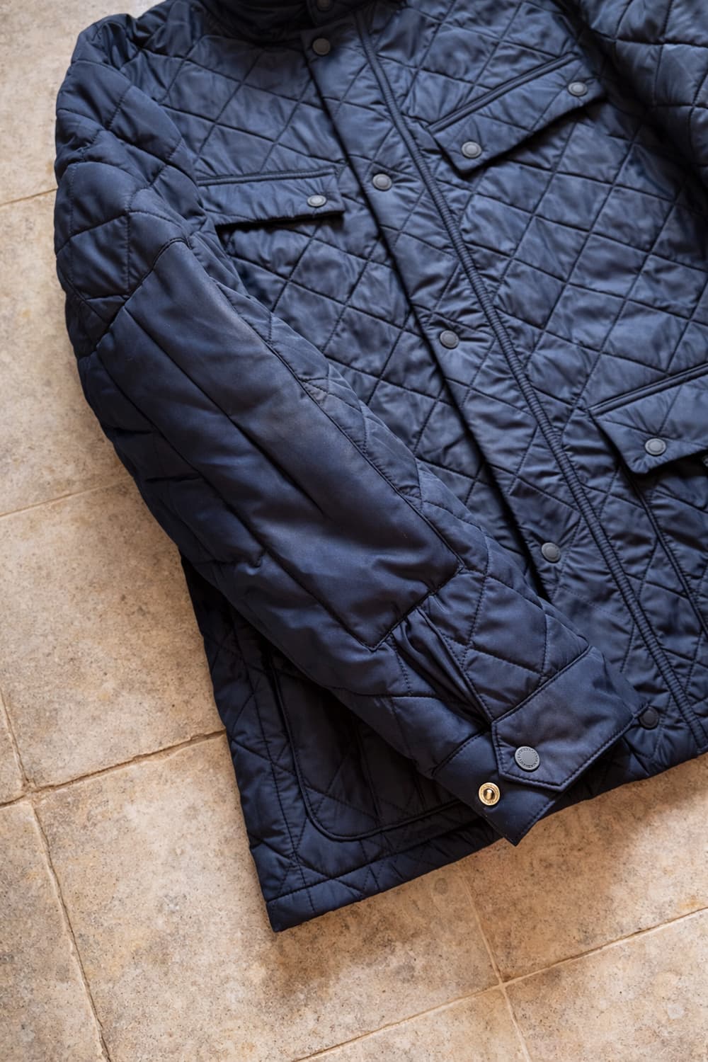 바버 인터네셔널 Ariel 퀼팅 자켓 M 상품이미지4