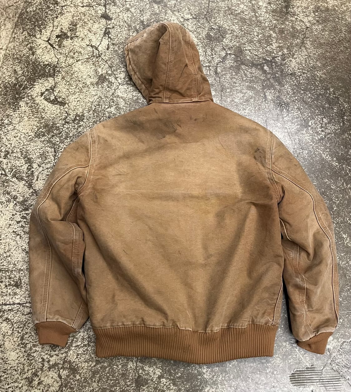 10s 칼하트 덕액티브 자켓 j130 brn 상품이미지5