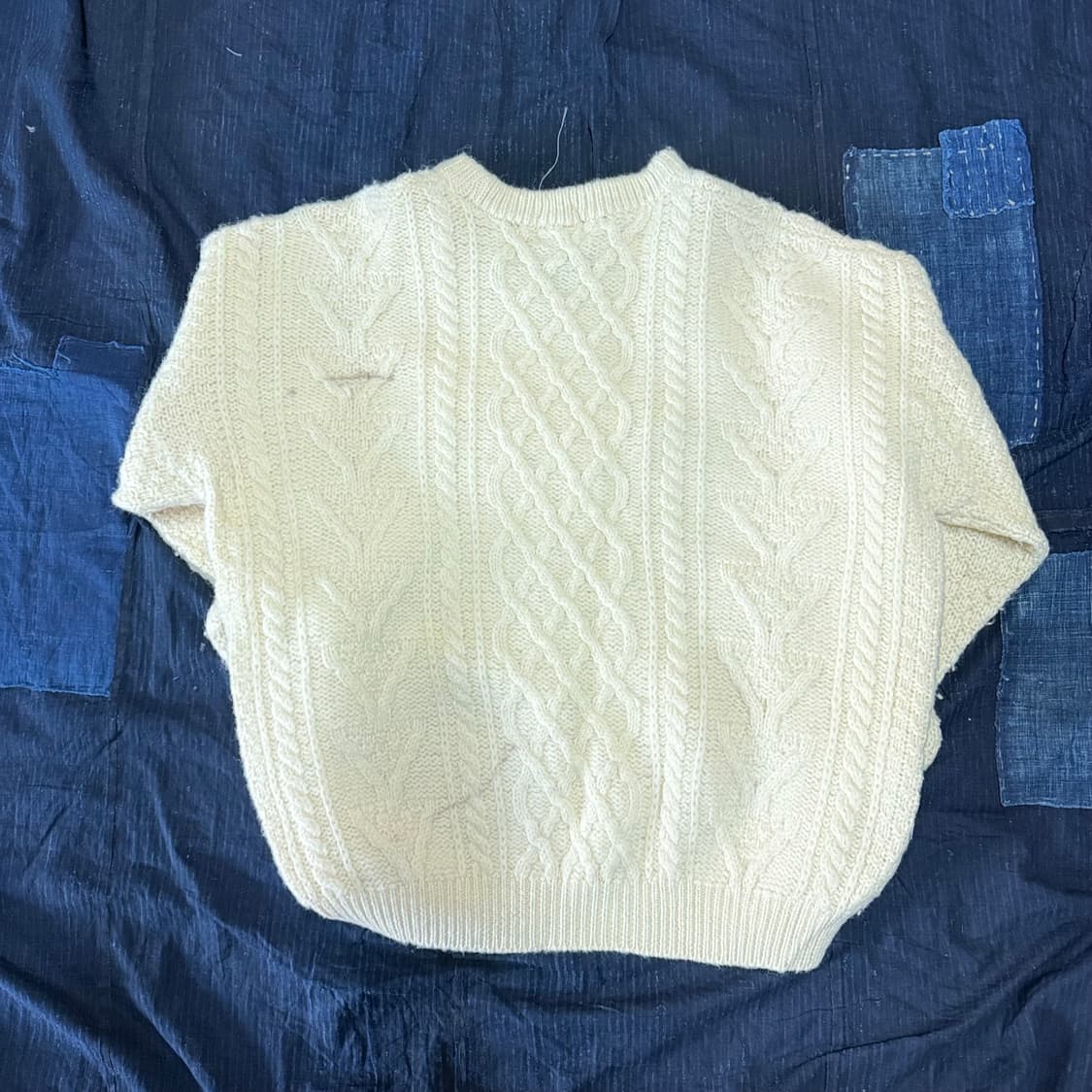 80's Bracket 피셔맨 스웨터 L 상품이미지5
