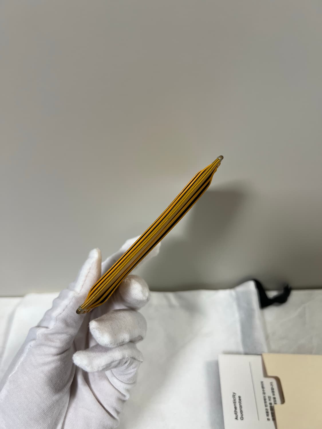 고야드 생쉴피스 카드지갑 옐로우 상품이미지3