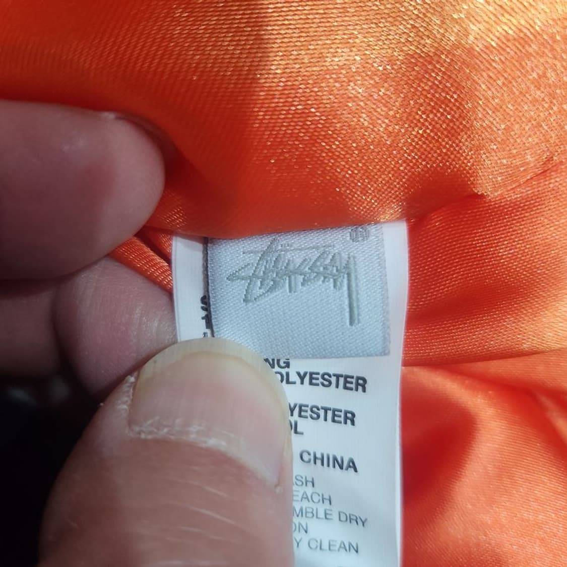 [남XL]스투시x꼼데가르송 MA-1 봄버 자켓[Y61-310] 상품이미지9