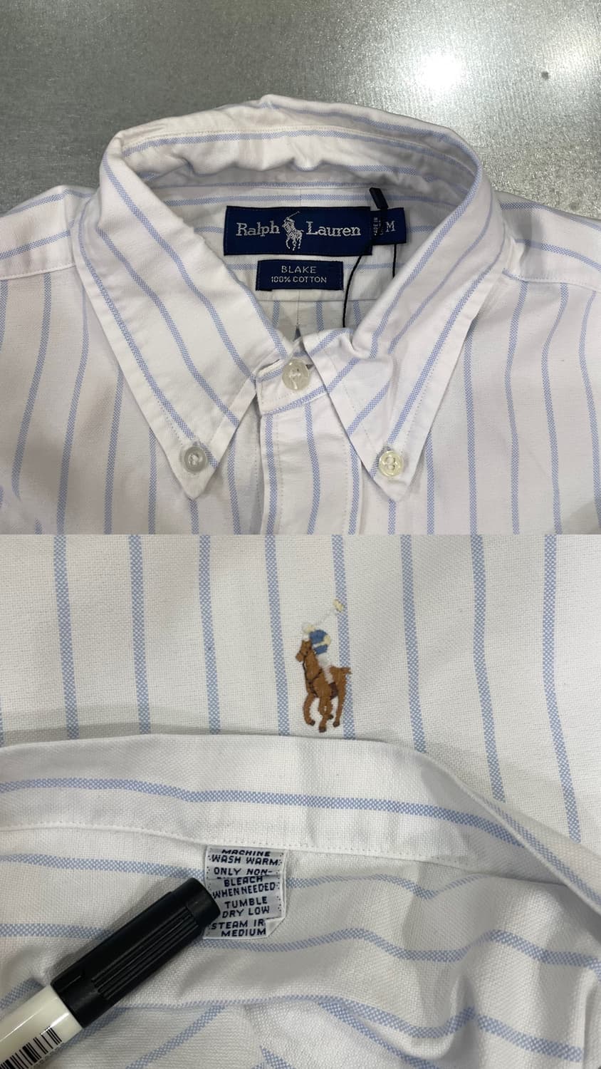 (M) POLO 폴로 랄프로렌 스트라이프 셔츠 블레이크 상품이미지10