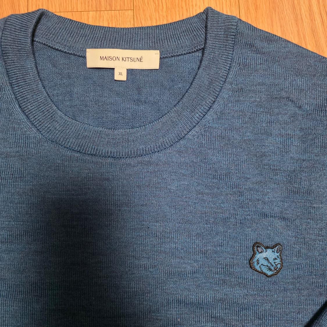 XL)메종키츠네 폭스 패치 남성 니트 상품이미지2